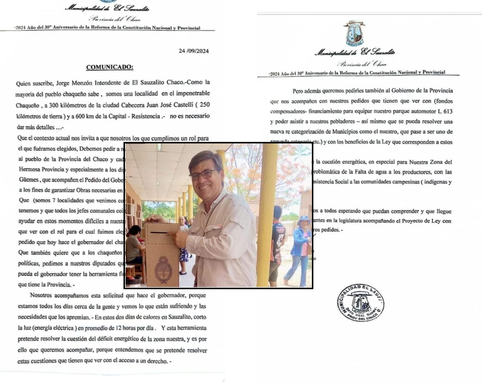 Intendente del Frente Chaqueño pidió que se apruebe el endeudamiento que requiere el gobierno