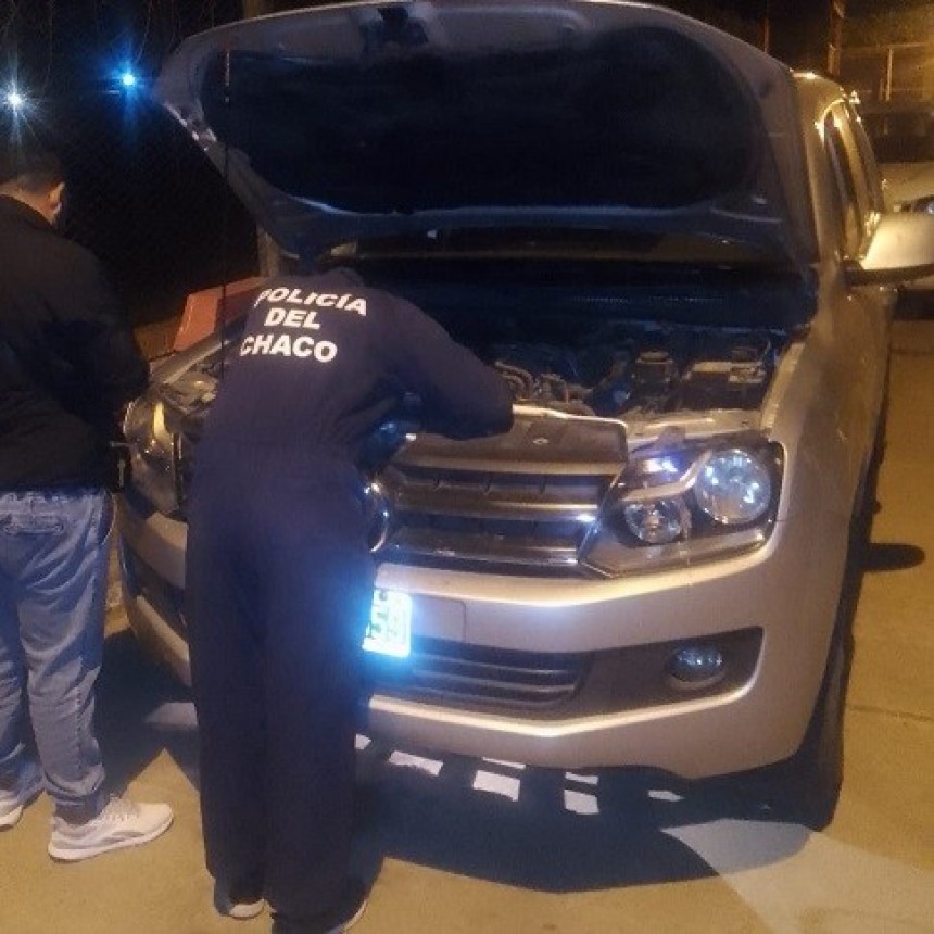Mucha camioneta de alta gama, pero el número de motor estaba adulterado