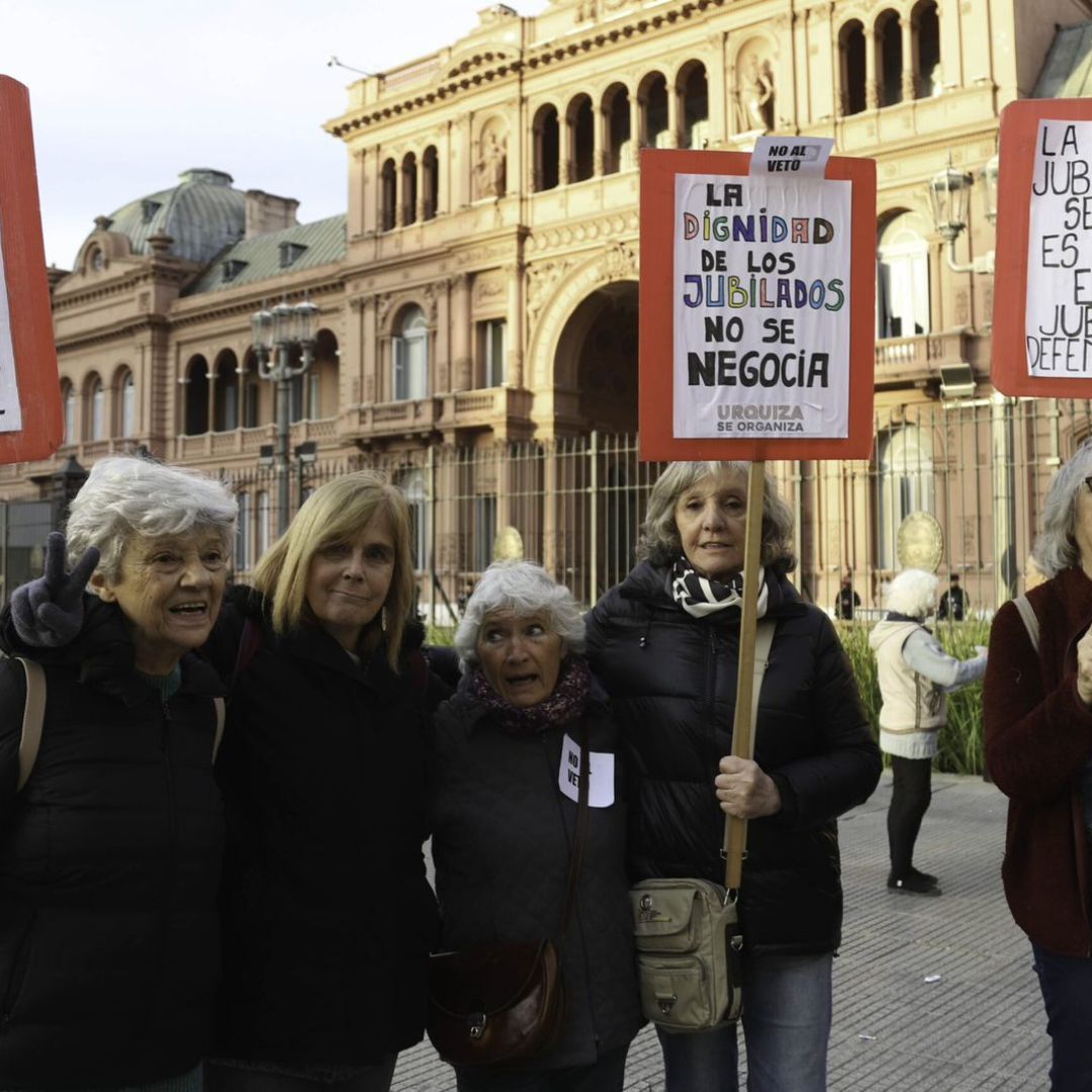 El Gobierno nacional publicó el veto total del aumento de las jubilaciones