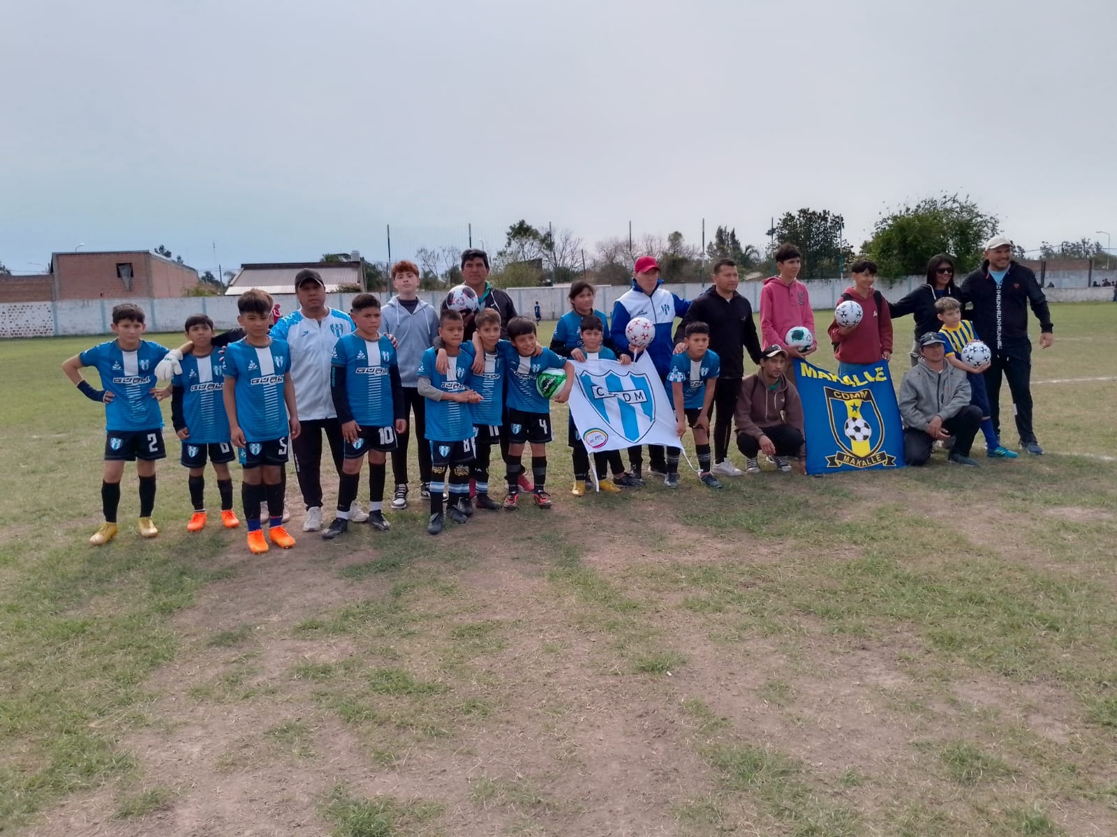 El municipio de Makallé realizó encuentro de fútbol infantil