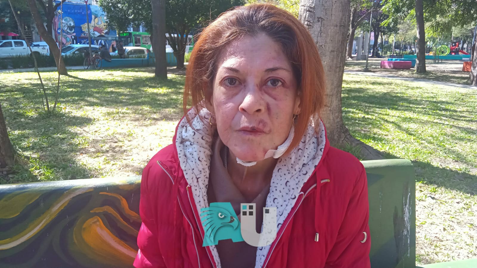 “Tenemos miedo porque nos amenazaron de muerte”, dijo una mujer que fue herida en un intento de usurpación en el barrio Vial