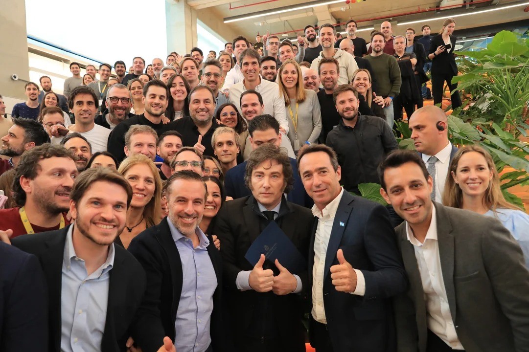 Junto con Milei, el dueño de Mercado Libre anunció una inversión de US$ 75 millones