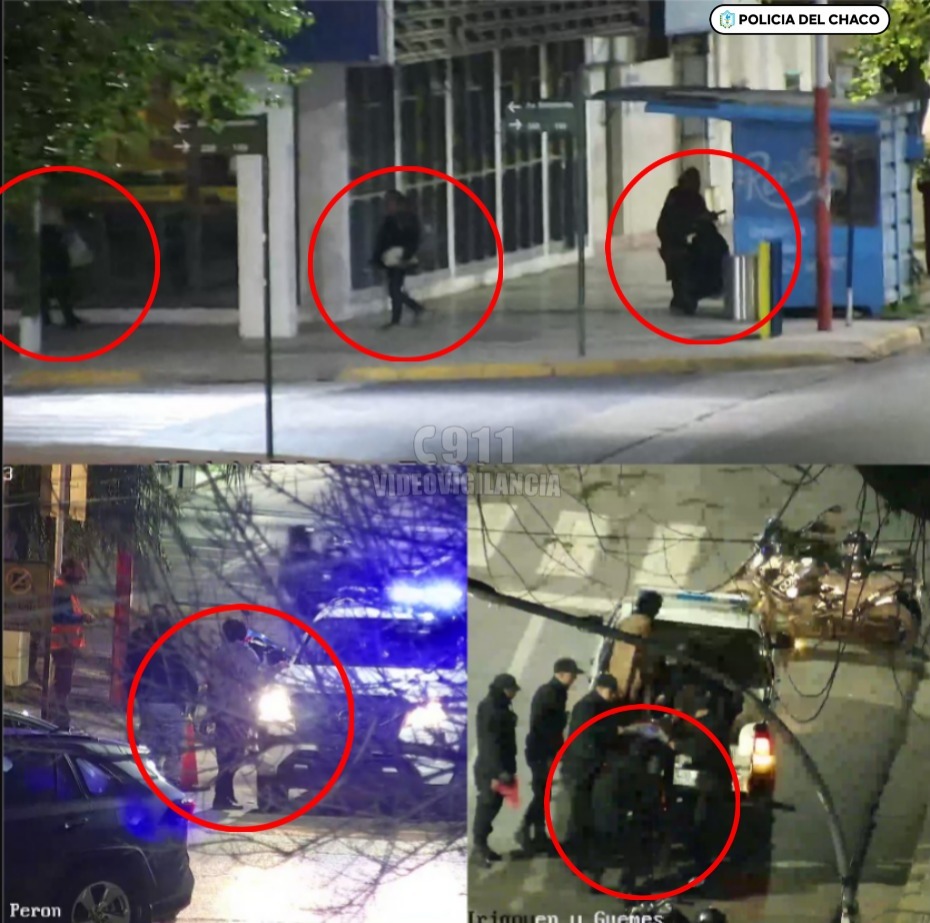 Tres detenidos por el robo de una moto en pleno centro de Resistencia