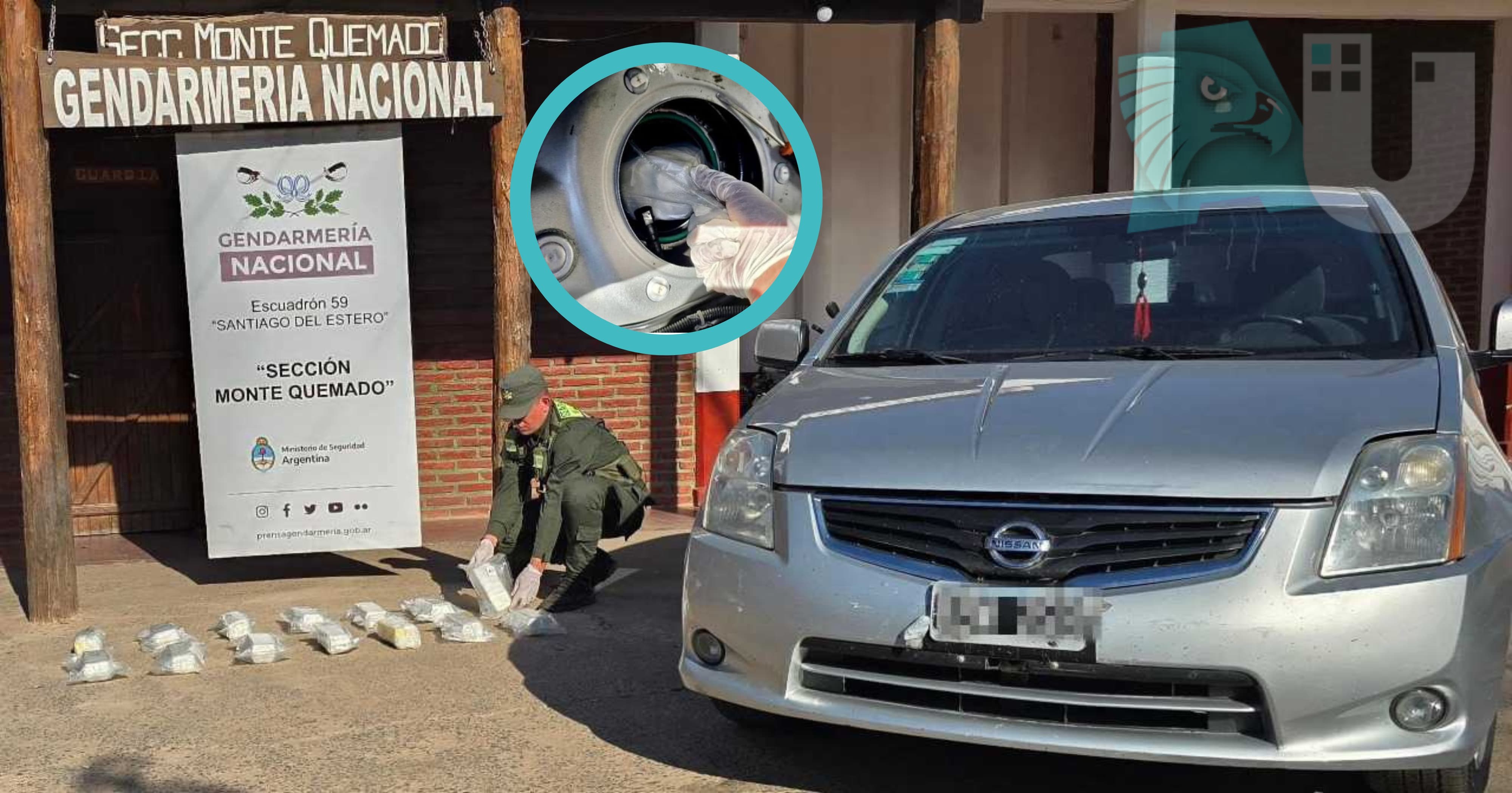 Pasalo a nafta: vehículo que llevaba 15 kilos de cocaína en el tanque tenía como destino el Chaco