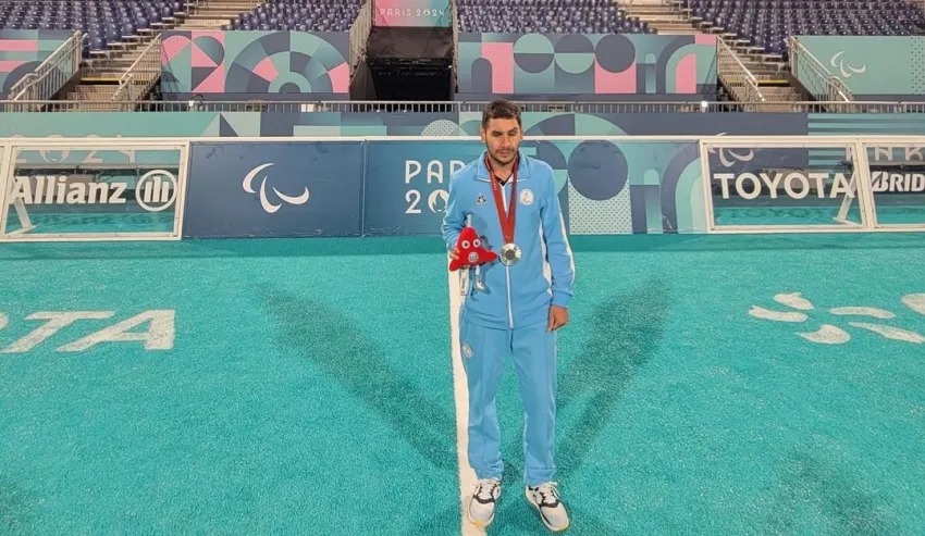 El emotivo mensaje del chaqueño Deldo tras la medalla de plata en los Paralímpicos