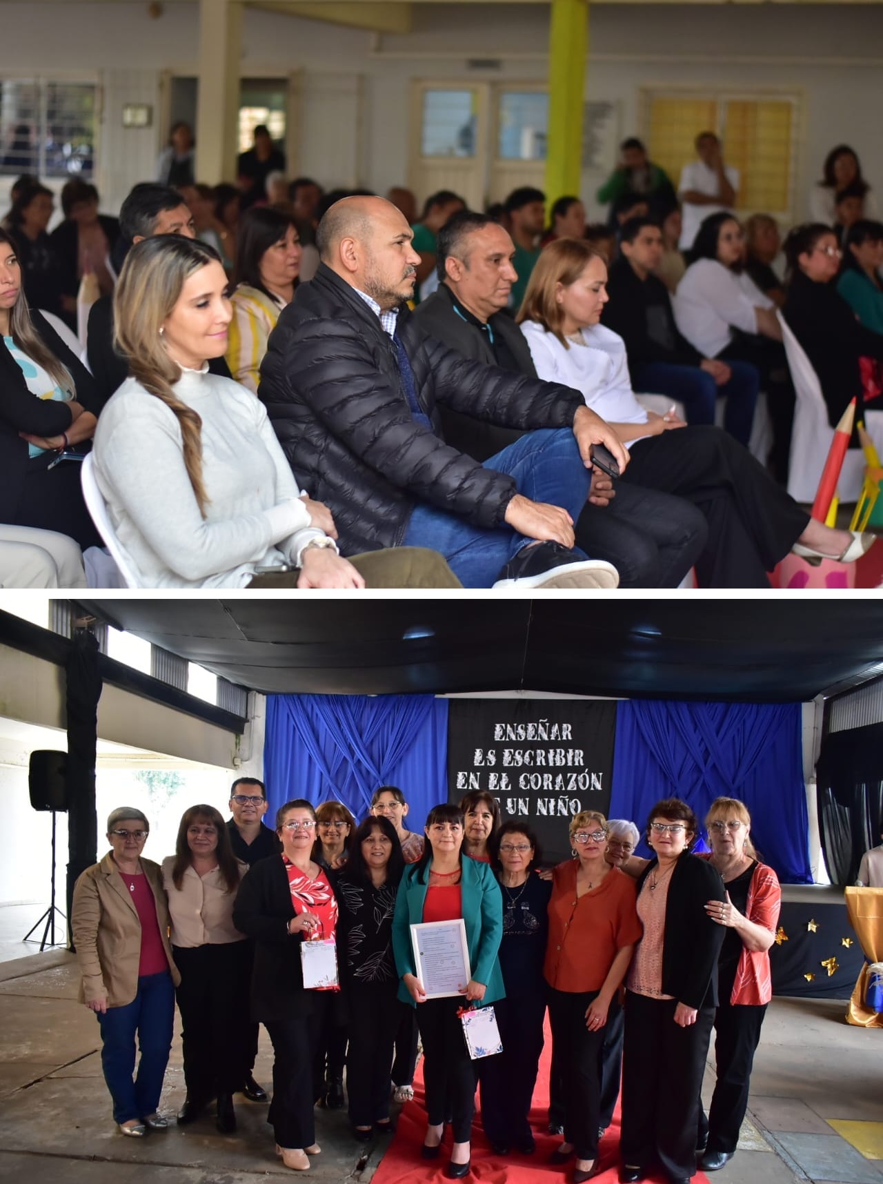 El municipio de Makallé acompañó festejos por el Día del Maestro