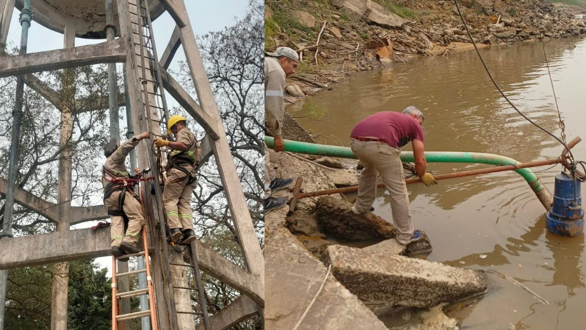 Pesca del Dorado: Sameep garantiza agua potable en la Isla del Cerrito