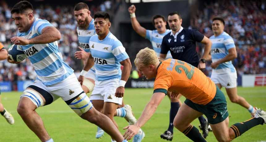 Los Pumas rugen con el poder del try en el Rugby Championship