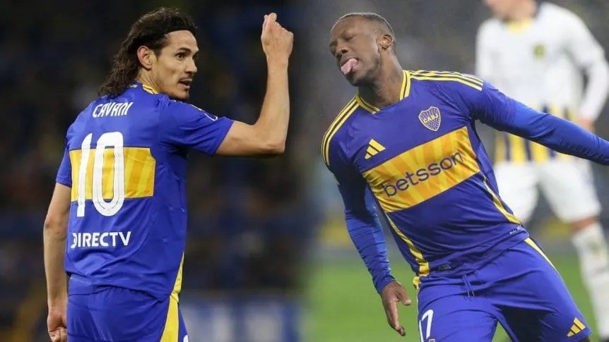 Boca pierde a Advíncula y Cavani contra Racing