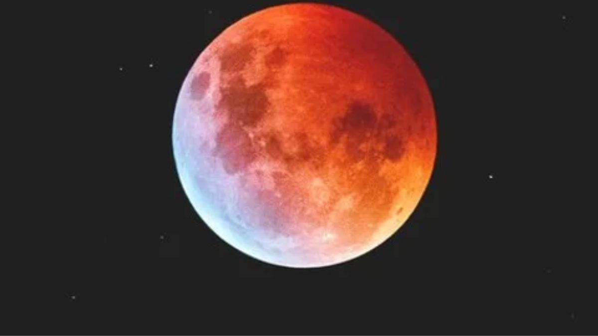 Noche de eclipse parcial de Súper Luna