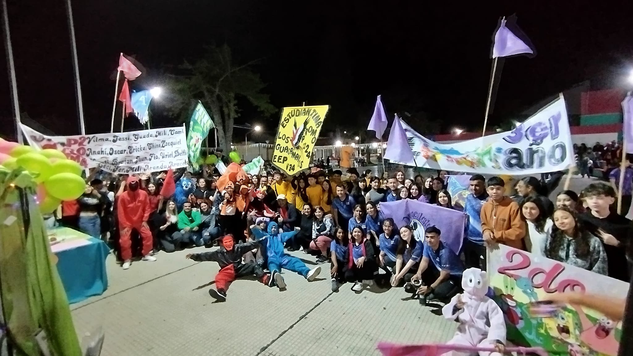 El municipio de Makallé puso primera con la Estudiantina 2024