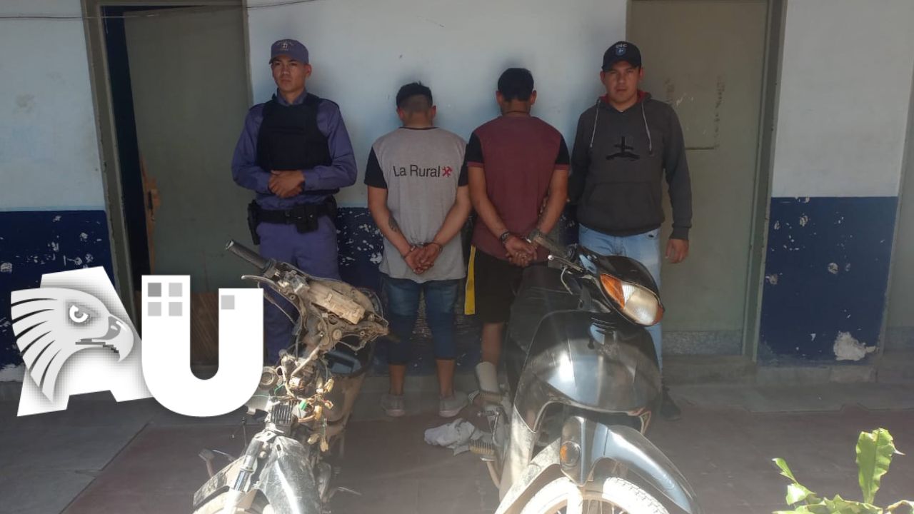 Detienen en Sáenz Peña a motochorros que atacaban en los barrios