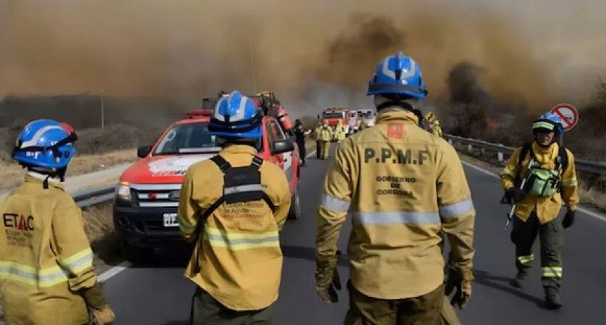 Hay más casas afectadas por los incendios en Córdoba