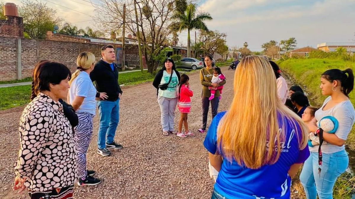 Aradas: “Más ripio en Resistencia, hoy se ve al Municipio en los barrios“