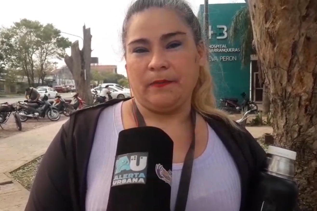 Familiares de pacientes denuncian que el hospital de Barranqueras no tiene agua desde el miércoles