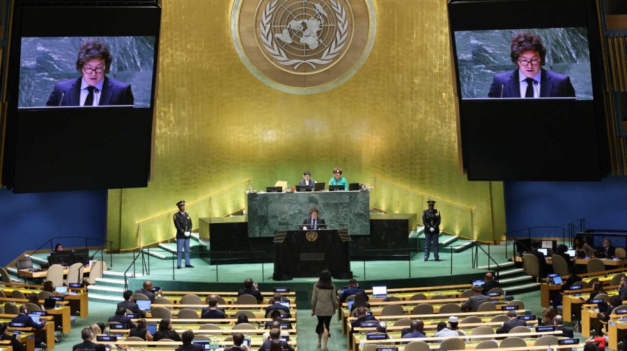 Un clásico: Milei peleando contra el mundo, ahora criticó a la ONU en Estados Unidos