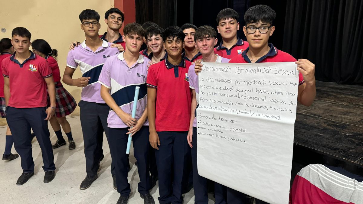 Las Breñas: Educación realizó jornada de reflexión con estudiantes para prevenir las desigualdades