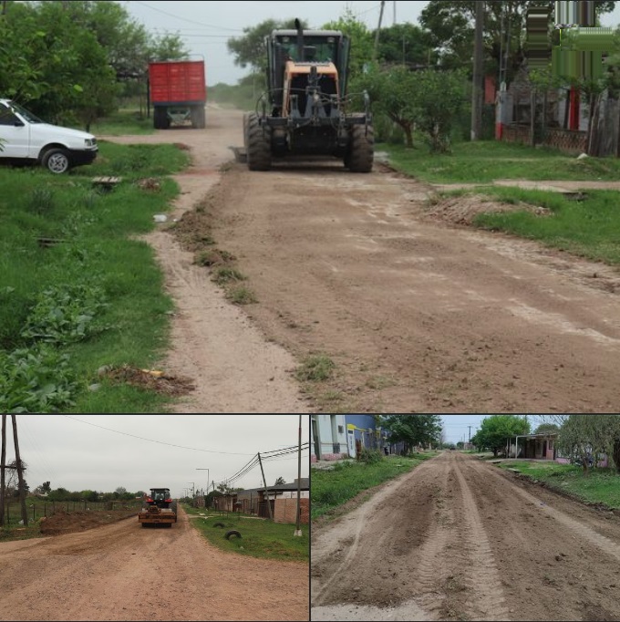 El municipio de Presidencia de la Plaza avanza con obras urbanas