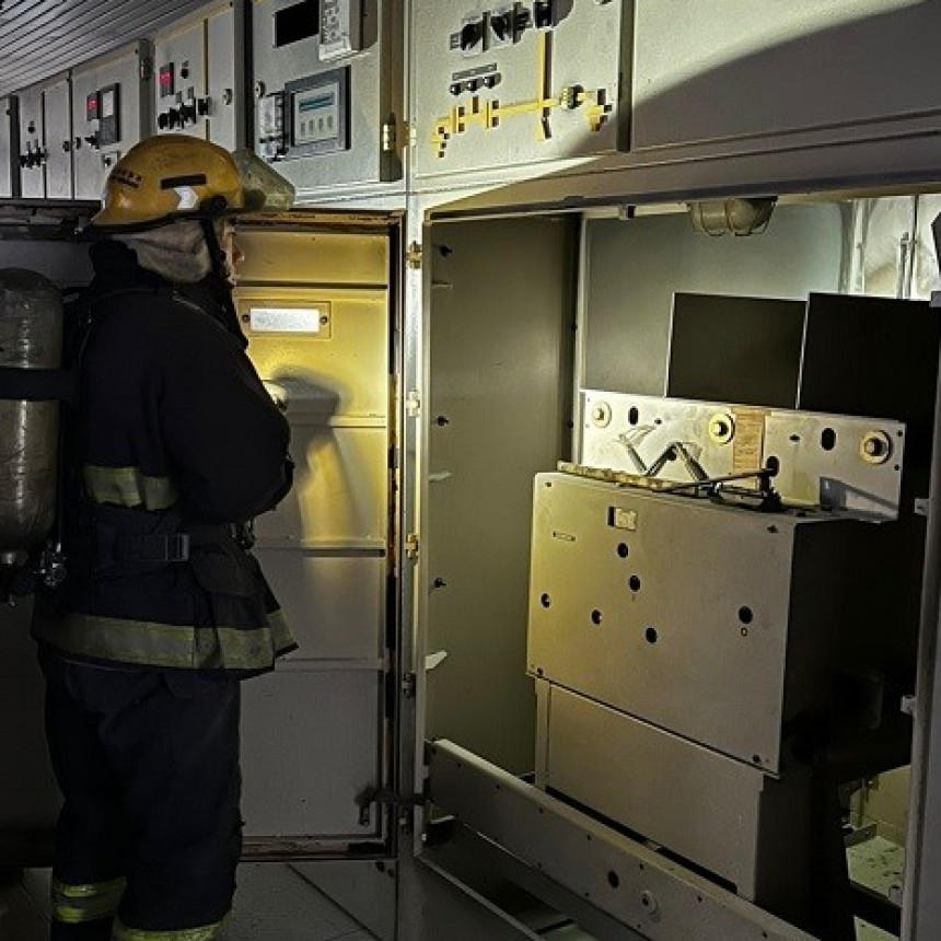 Sofocaron el incendio de un cableado en instalaciones de Secheep