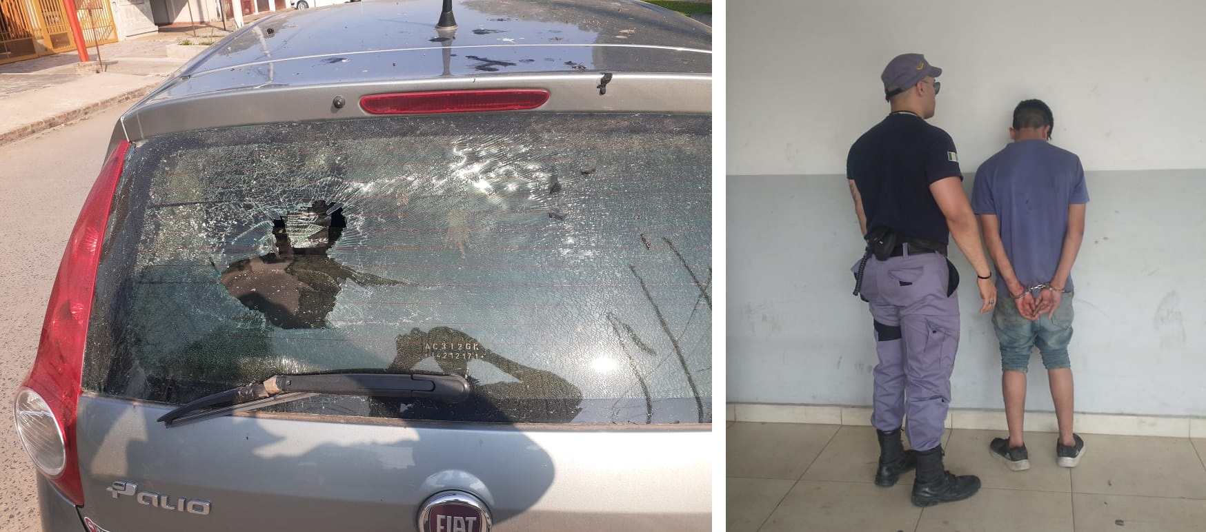 Vecinos casi linchan a joven delincuente que quiso robar el interior de un auto en Villa Chica