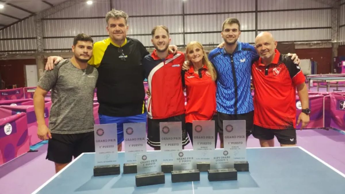 El total de 13 medallas para la Selección Chaqueña en tenis de mesa