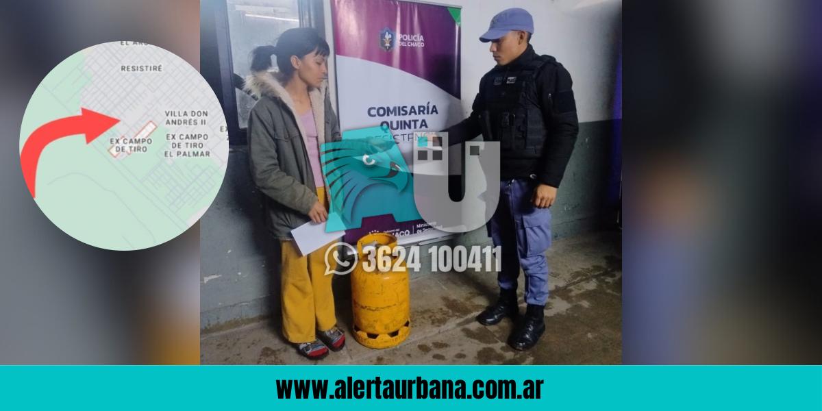 El colmo de rata: fue a molestar a la casa de su ex, no le dio bola y le robó la garrafa 