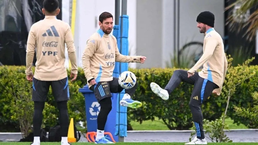 Entrenó la Selección y se empieza a perfilar el equipo para el choque ante Venezuela