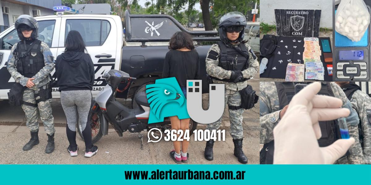 Mujeres dealers detenidas: les secuestran cocaína cuando repartían en Villa del Oeste
