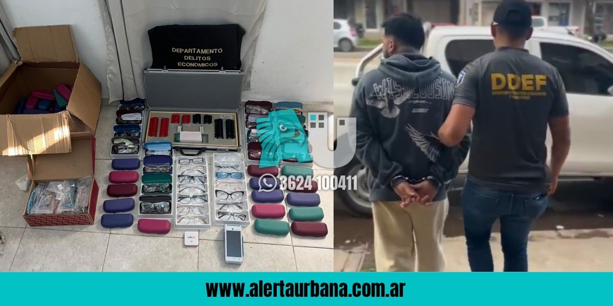 Atrapan en Resistencia a estafador del Sur que prometía “salud visual”