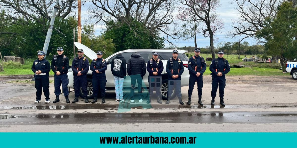 Dos detenidos por hurto de automotor: la Caminera secuestró una camioneta adulterada en Makallé