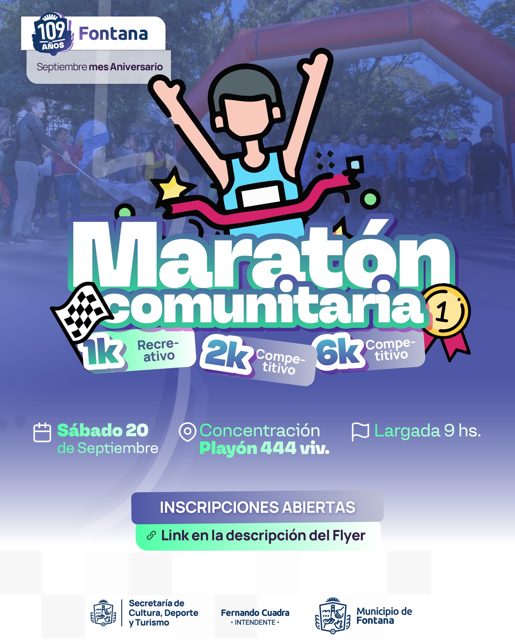 La Municipalidad de Fontana prepara su Maratón Comunitaria