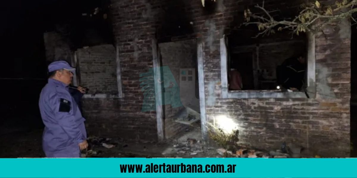 Tragedia en Colonia Elisa: hallan calcinada en su vivienda a una mujer de 60 años