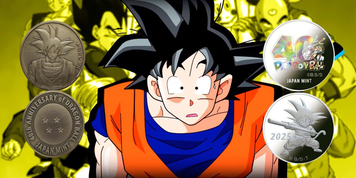 Japón homenajeará a Dragon Ball: así son las monedas conmemorativas por los 40 años del manga