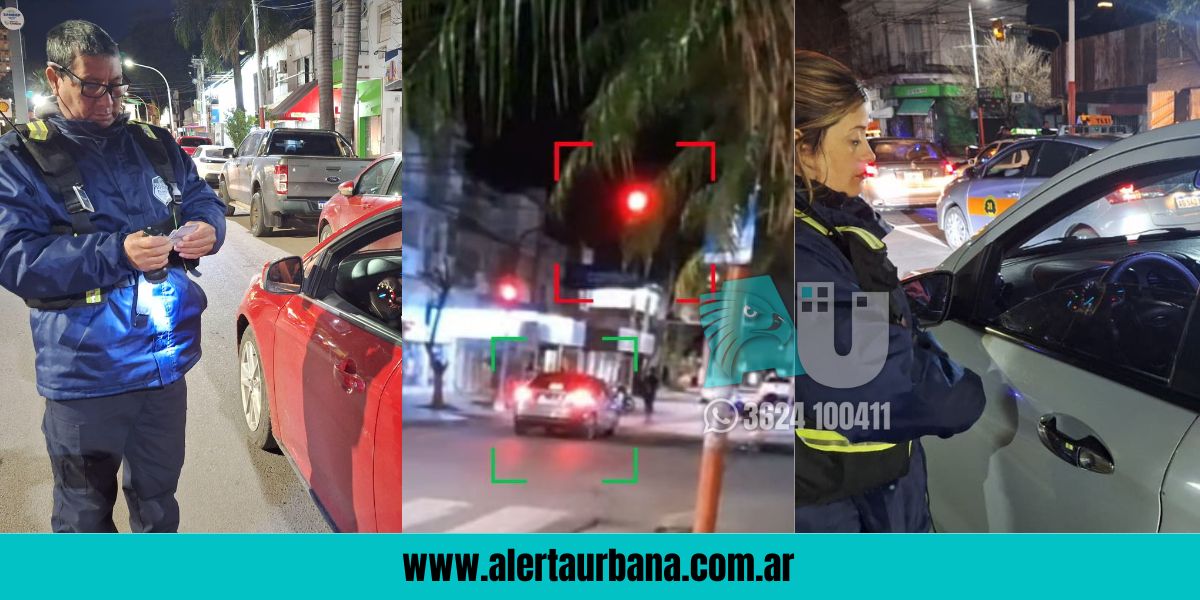 Operativos nocturnos municipales dejaron 19 vehículos secuestrados y 67 actas de infracción en Resistencia 
