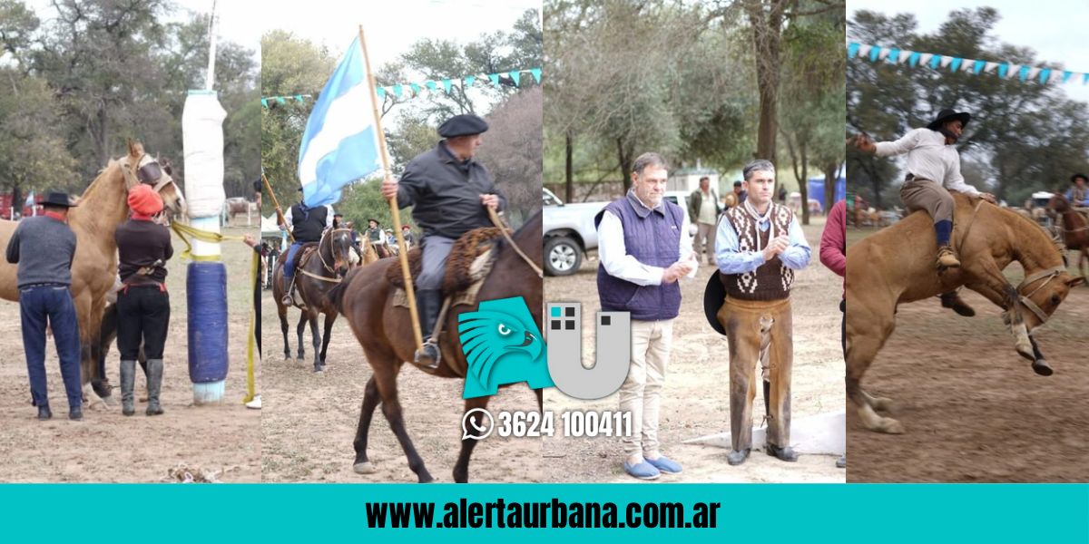 El municipio de Corzuela celebró un domingo a puro folklore con el Festival de Doma  