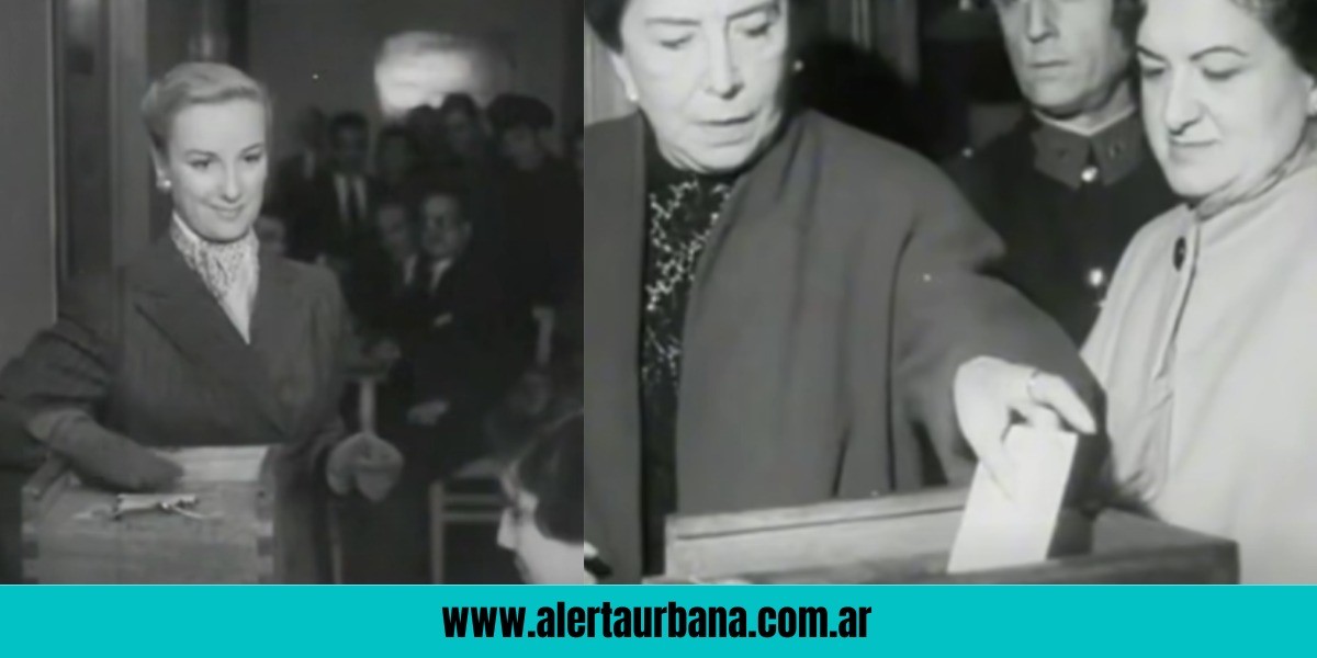 Evita y Tita Merello: dos que votaron por primera vez, a 78 años de la sanción de la ley del voto femenino