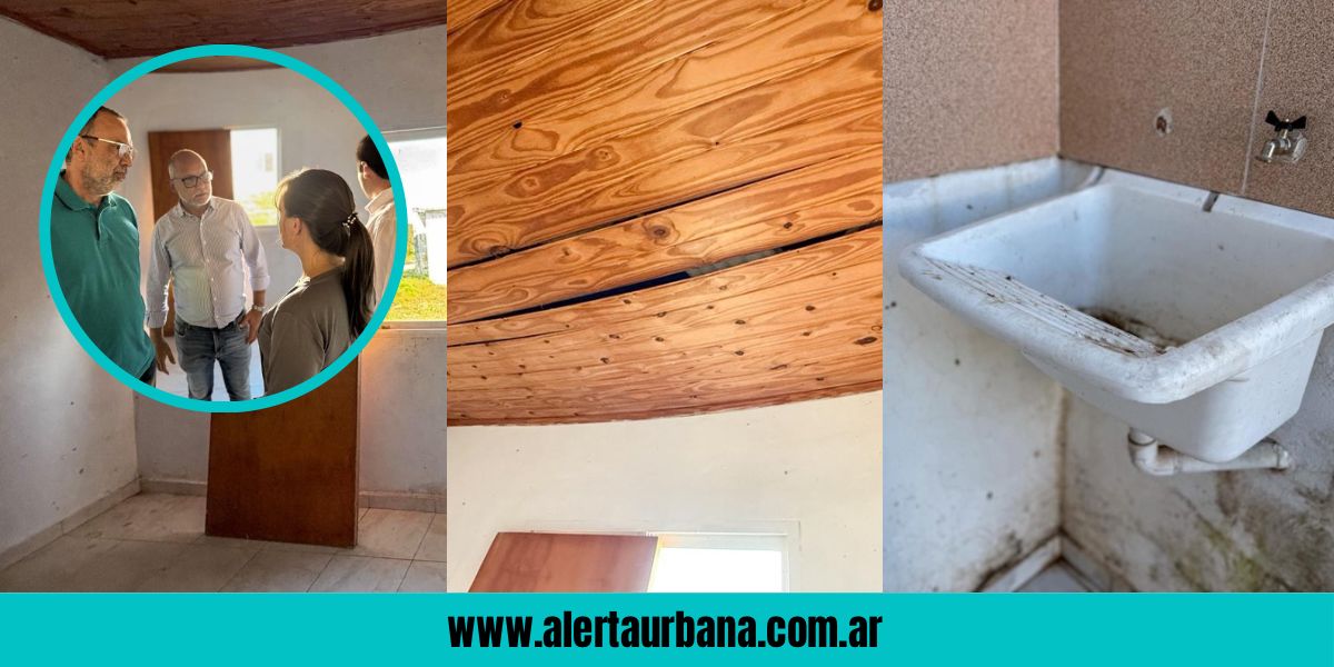 Tras 10 años de abandono, reactivan obras de viviendas en Puerto Tirol 