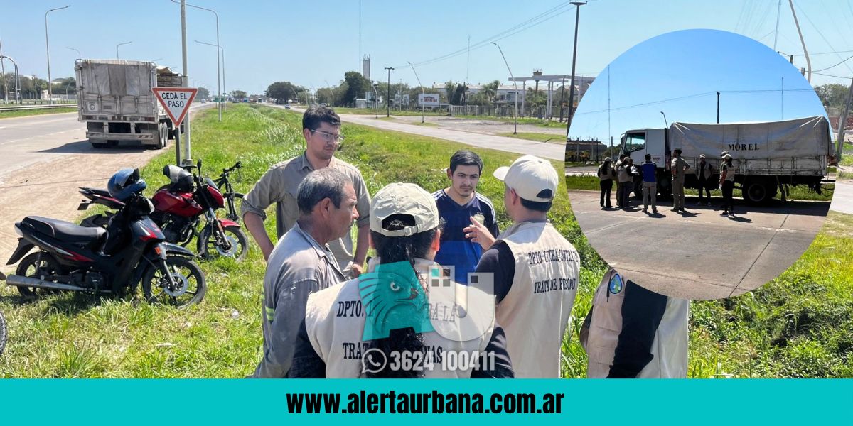  Camionero detenido en Resistencia con una adolescente de 14 años oculta en un supuesto caso de trata
