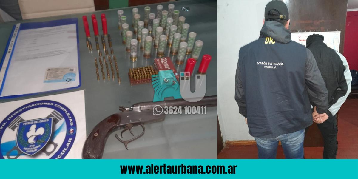Barranqueras: Lo buscaban por una estafa en Corrientes y terminaron hallando un arsenal