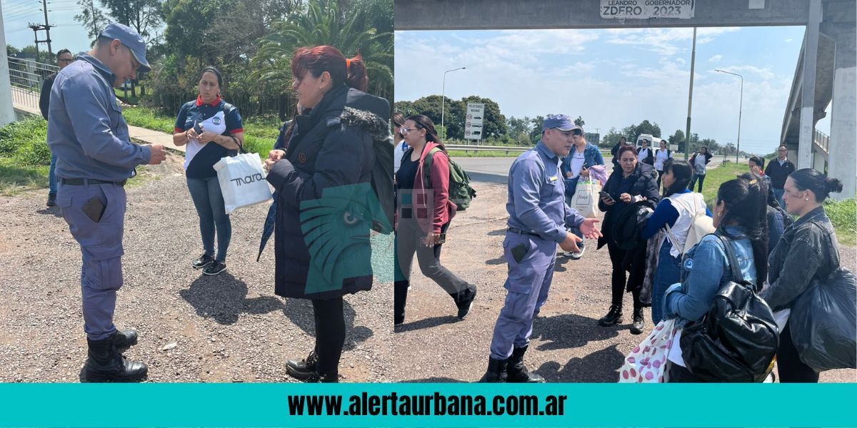 Con operativos preventivos, refuerzan la seguridad de los docentes que viajan por la rutas chaqueñas