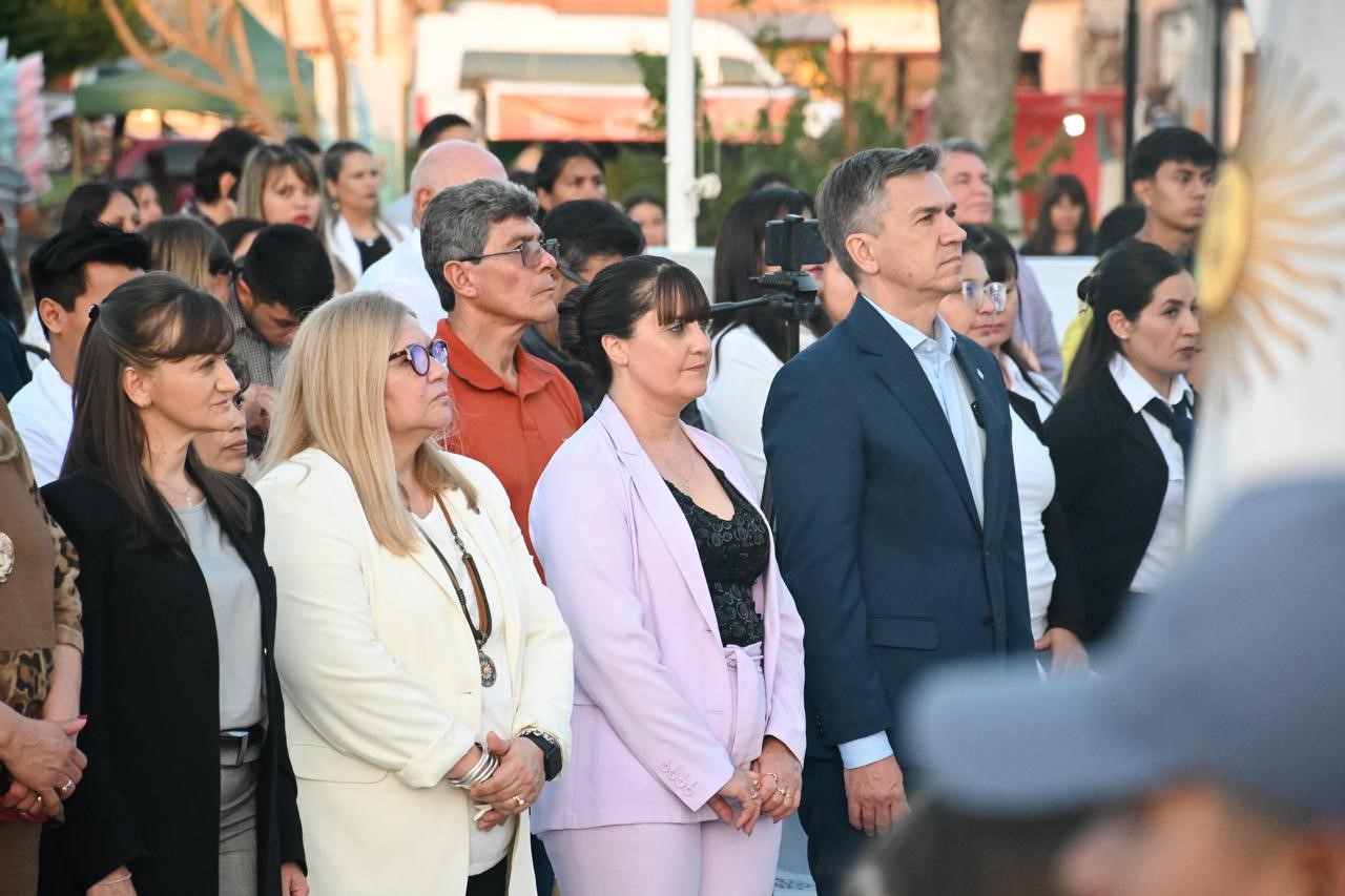 Presencia de la Legislatura en el acto por el aniversario de Pampa Almirón