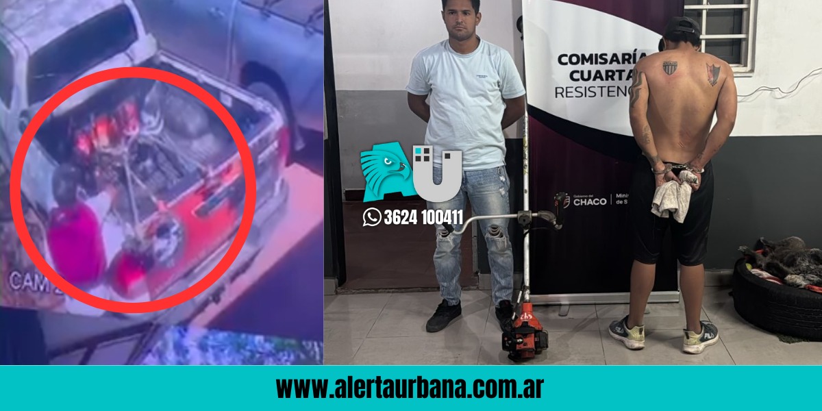 Al calabozo “Monstruito”, que habría robado en Resistencia herramientas de un municipio del interior