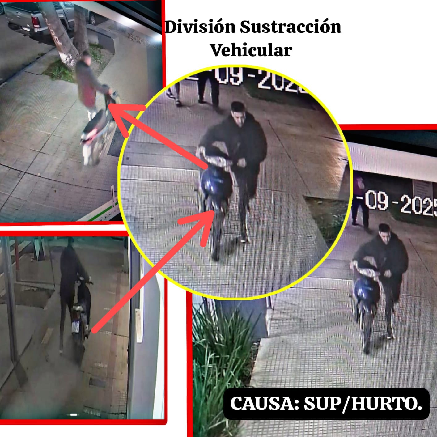 Recuperan moto robada hace dos semanas en Resistencia y detienen a presunto autor