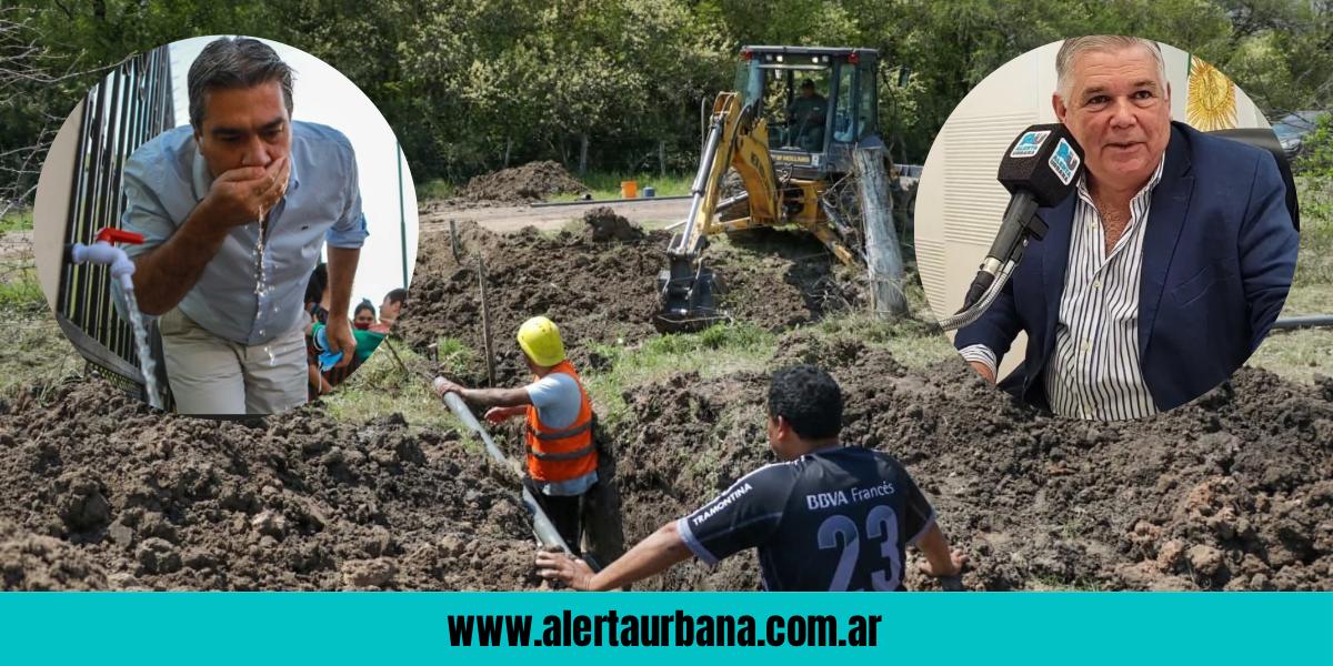 Diez sobre las obras en Colonia Popular: “Llevamos agua a familias que esperaron décadas”