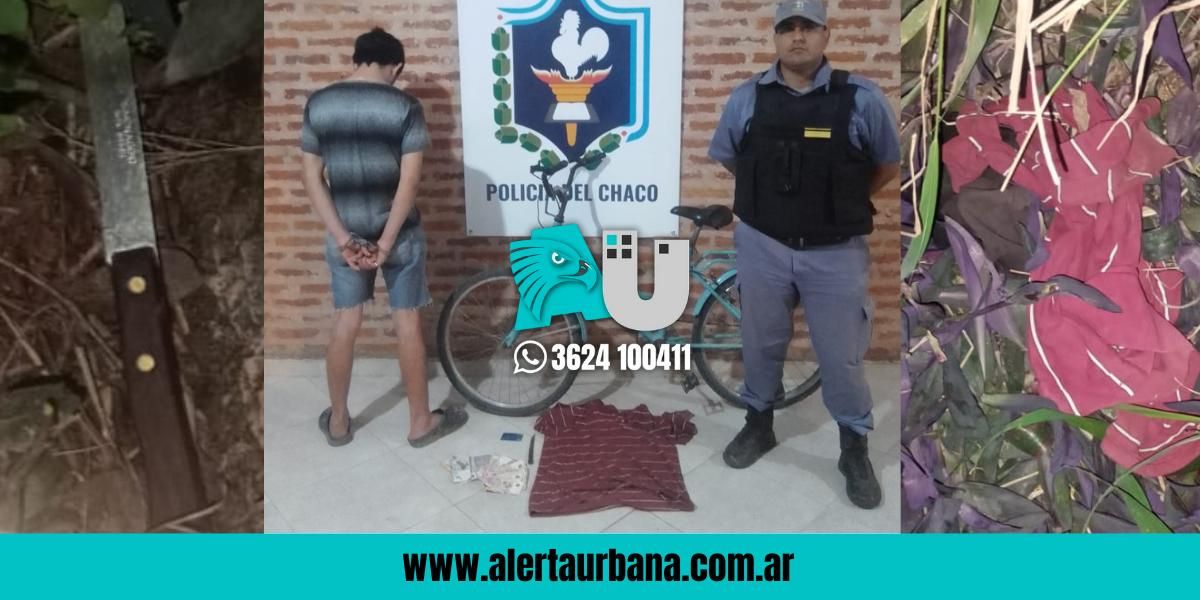 Mujer frustra la huida de un delincuente tras el robo a un kiosco