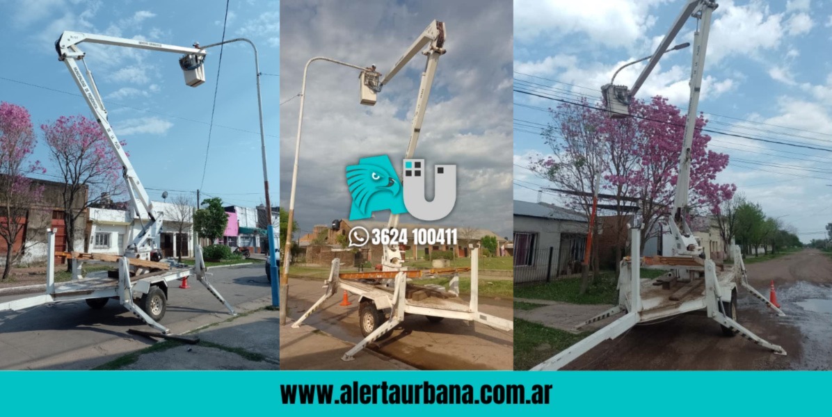 El municipio de Presidencia de la Plaza avanza con el recambio de luminarias led
