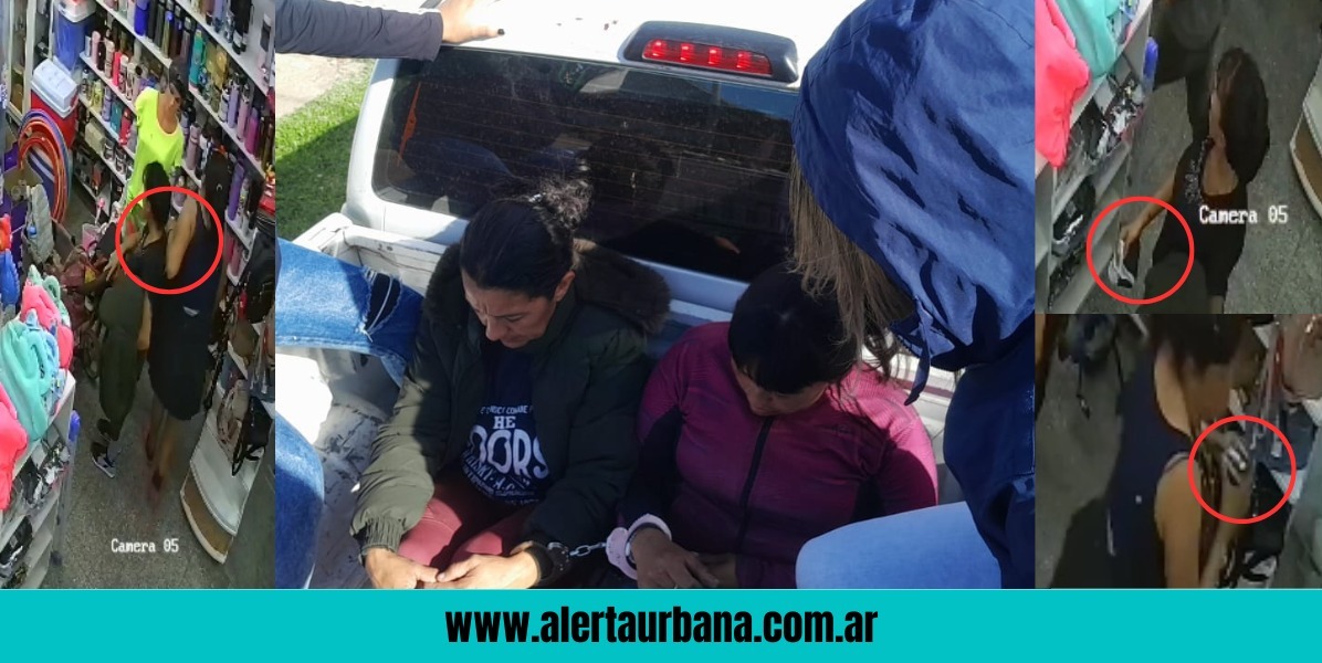 Detienen a dos mujeres acusadas de robar en un comercio del centro de Resistencia  