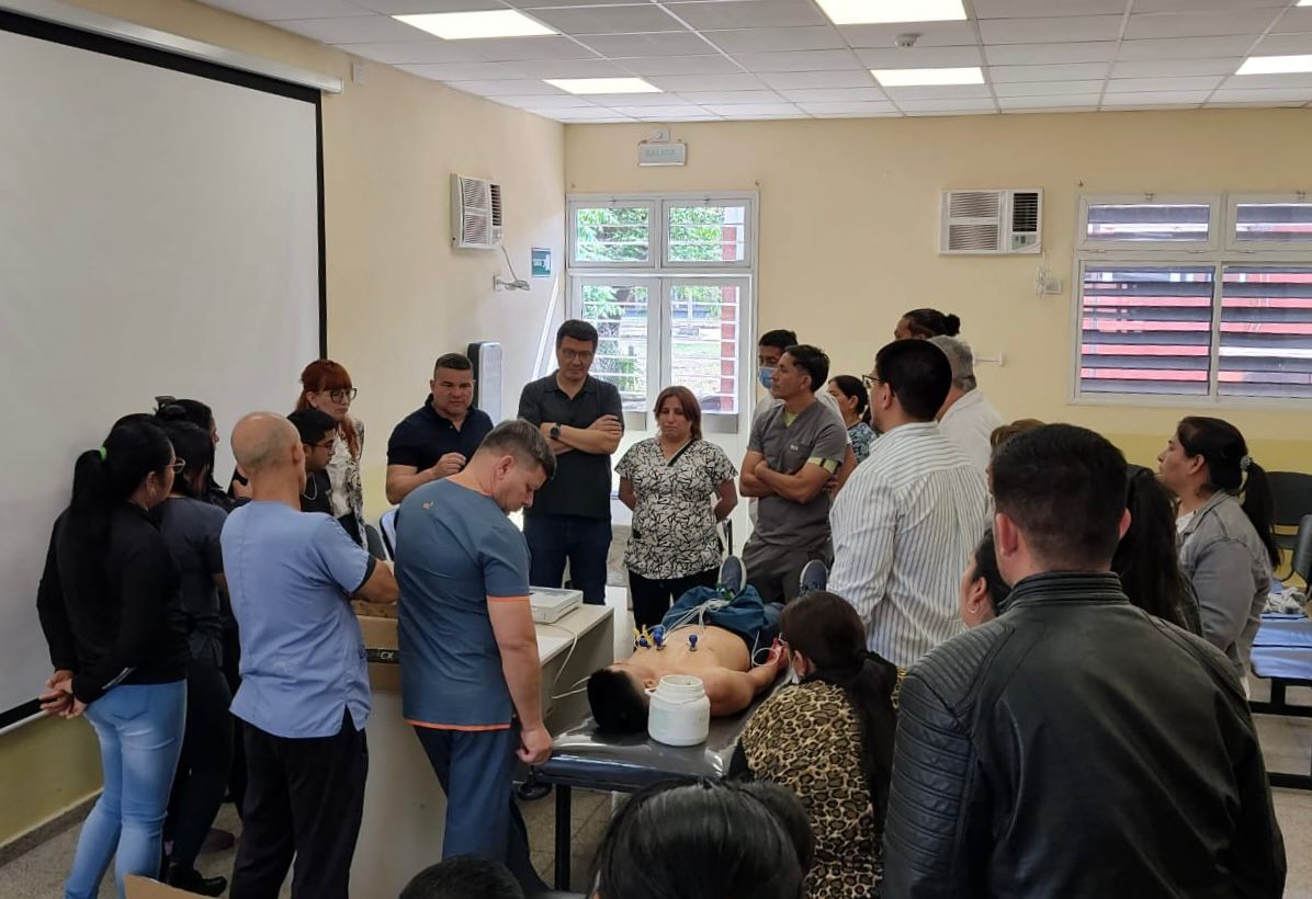 Realizan jornada para fortalecer la Red Cardio en Taco Pozo