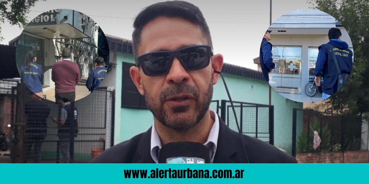 “La Justicia debe seguir avanzando”: El fiscal Recio explicó los allanamientos a tres sanatorios de Resistencia