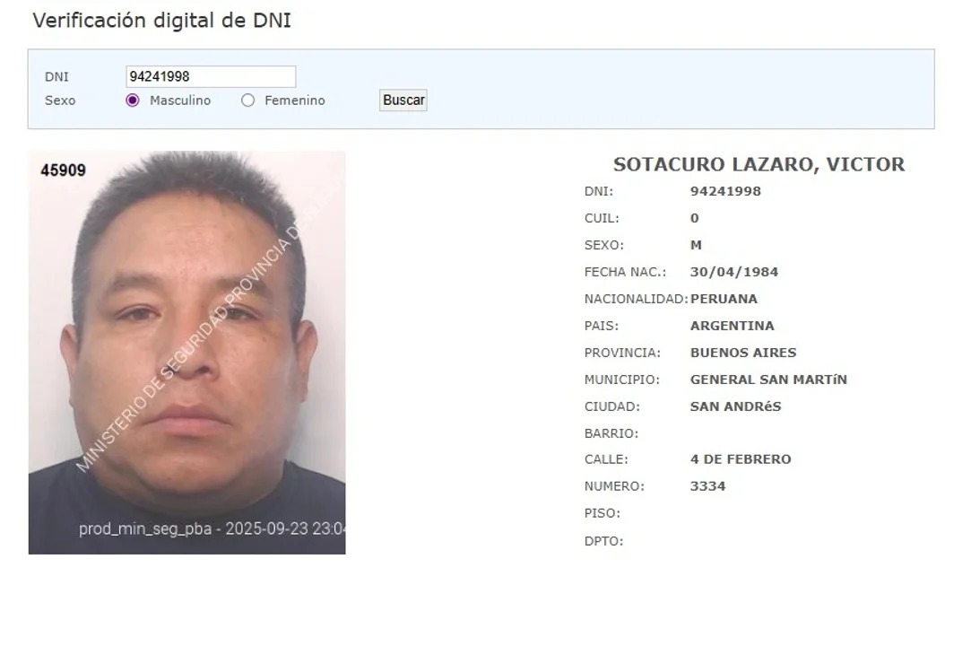 Triple crimen de Florencio Varela: detienen en Bolivia al chofer de la camioneta 